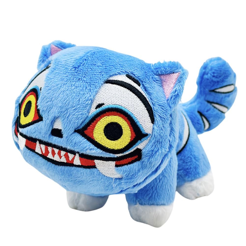 Tiger, Merch, Tiger Stuffed Animals, für Kinder & Erwachsene, Weiches Plüschtier, Geschenk für Fans, Halloween Deko, Sammlerstück (D) Angebot bei HelloDeals