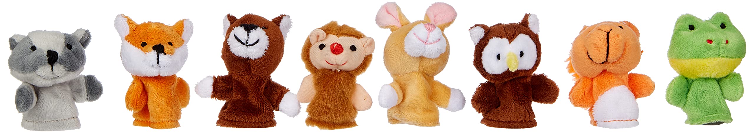 goki 50962 - Fingerpuppen-Set Waldtiere 8er Set aus Stoff Angebot bei HelloDeals