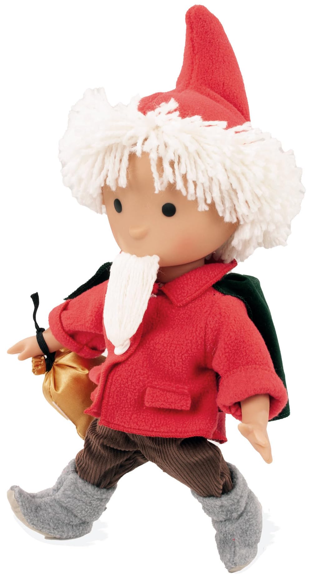 Götz 2470009 Sandmann Puppe in rot 65 Jahre Jubiläumsedition mit Schlafsandbeutel und Musikwerk, 37 cm Angebot bei HelloDeals