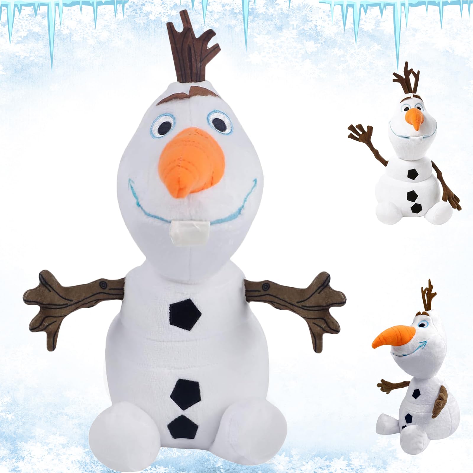 Snowman Plush Toys, Frozen Olaf Schneemann, Schneemann Plüsch Puppe, Olaf Plüsch Spielzeug, Schneeman Plüschtier, Frozen Weiches Kuscheltier, Snowman Stofftier, für alle Altersstufen Deeignet 30cm Angebot bei HelloDeals