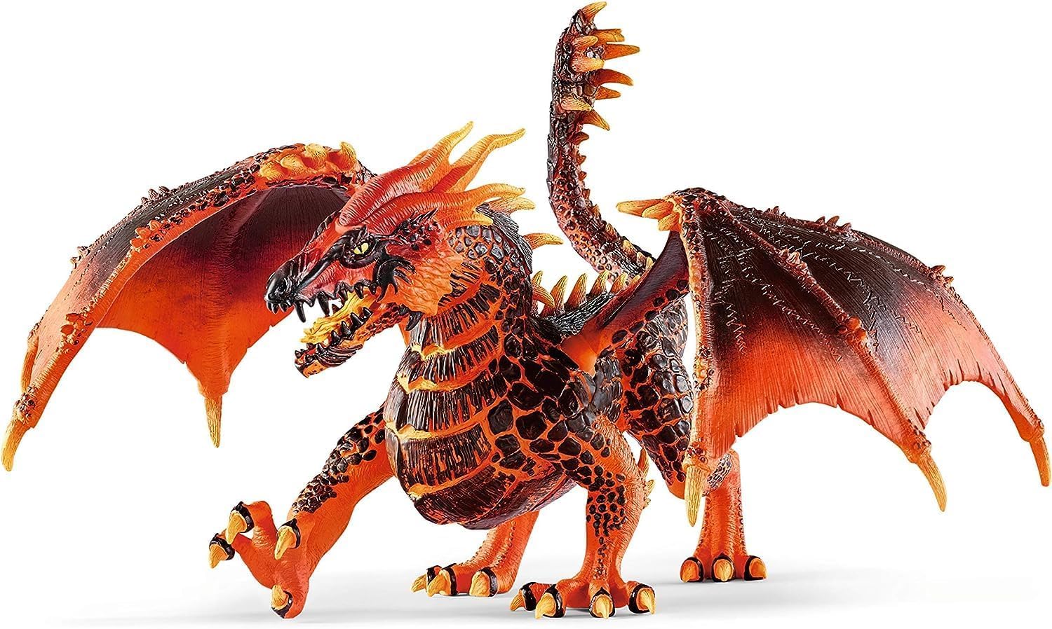 SCHLEICH ELDRADOR Creatures | Lavadrache 70138 | ELDRADOR Monster Spielfigur mit beweglichem Unterkiefer und Flügeln | tolles Geschenk für Mädchen und Jungen | ab 7 Jahren | 20 x 14 x 15 cm Mehrfarbig Angebot bei HelloDeals