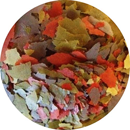 AONELAS Fischfutter Flocken 4 farbig Aquarium Zierfischflocke (2 l) 2 l (1er Pack) Angebot bei HelloDeals