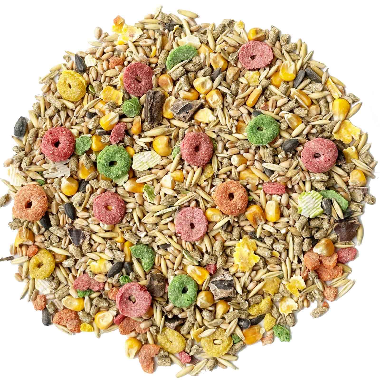 Samore | 25 kg Nagerfutter für Zwergkaninchen, Meerschweinchen, Hamster und Kaninchen | Kleintierfutter | Nährstoffreiches, ausgewogenes Hauptfutter | Artgerechter und natürlicher Energiespender Angebot bei HelloDeals