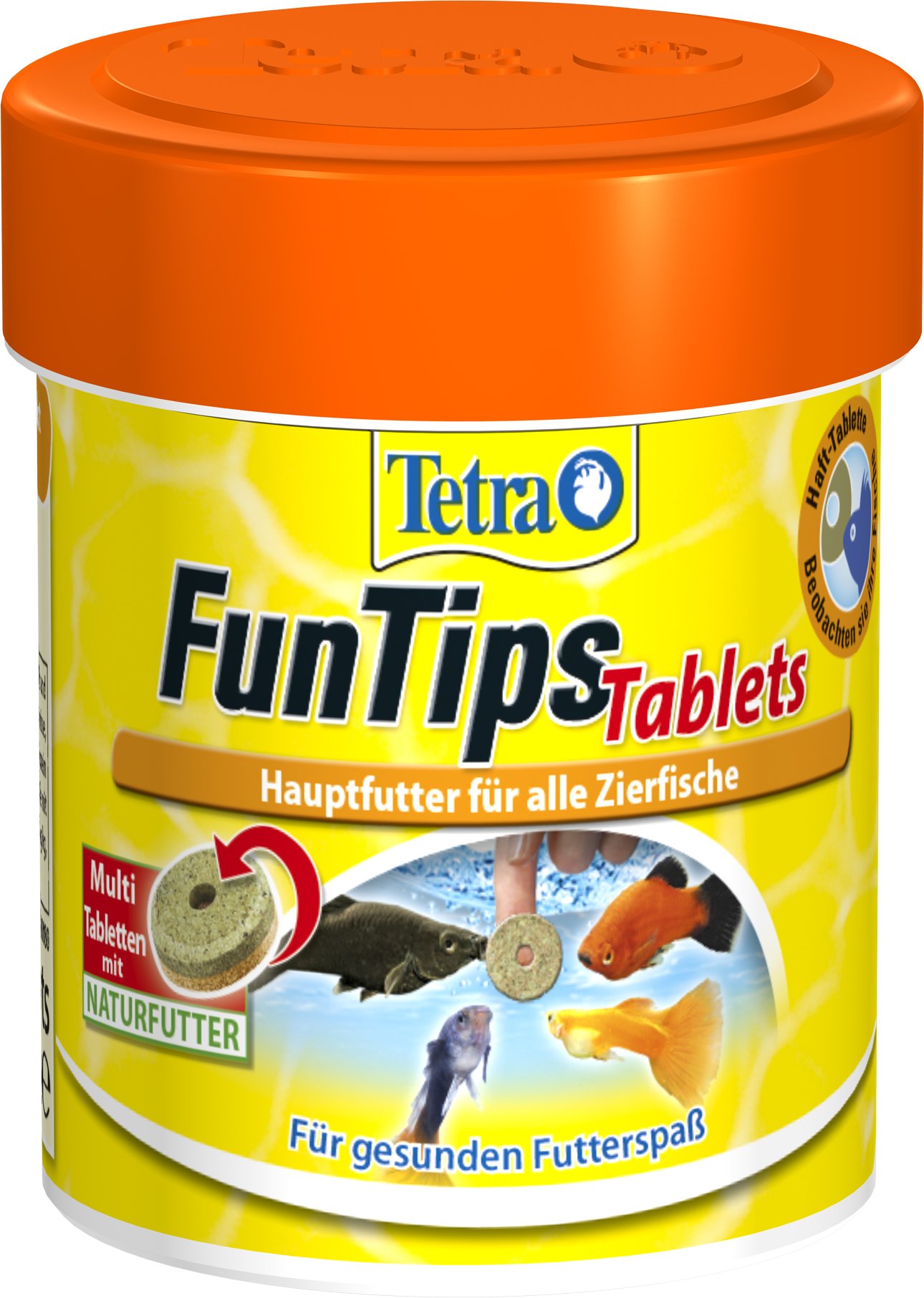 Tetra FunTips Tablets - an der Aquarium-Scheibe haftende Futtertabletten, optimal zum Beobachten der Fische geeignetes Fischfutter, 75 Tabletten Geschmacklos 30 g (1er Pack) Angebot bei HelloDeals