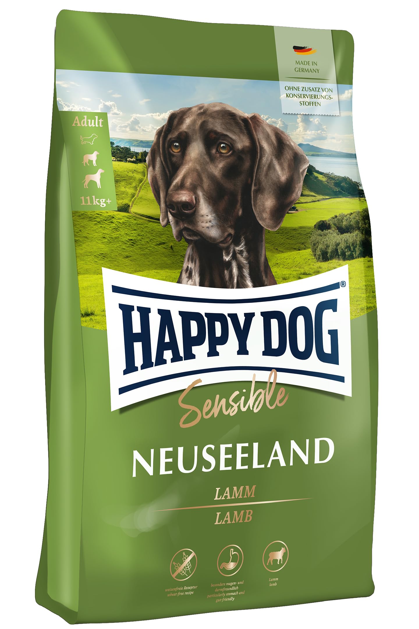 Happy Dog Sensible Neuseeland - M - Trockenfutter, Hundefutter - Geschmacksrichtung Lamm - 12,5kg Neuseeland (Lamm) 12.5 kg (1er Pack) Angebot bei HelloDeals