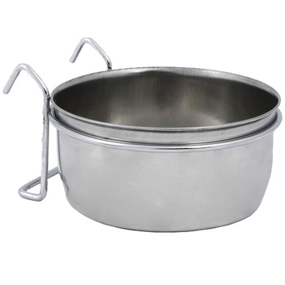 Nobby Vogelnapf Edelstahl zum Einhängen, 8,0 cm, 0,15 ltr. silber 7,0 cm 0,15 ltr Angebot bei HelloDeals