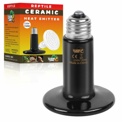 LUCKY HERP Terrarium Wärmelampe Reptilien, Schildkröten Keramik Wärmelampe Terrarium 150W, E27 Heizlampe Keramik Lampe für Tiere,Hühne,Schildkröte, Bartagame, Hund, Eidechse, Schlange 1 stück 150W Angebot bei HelloDeals
