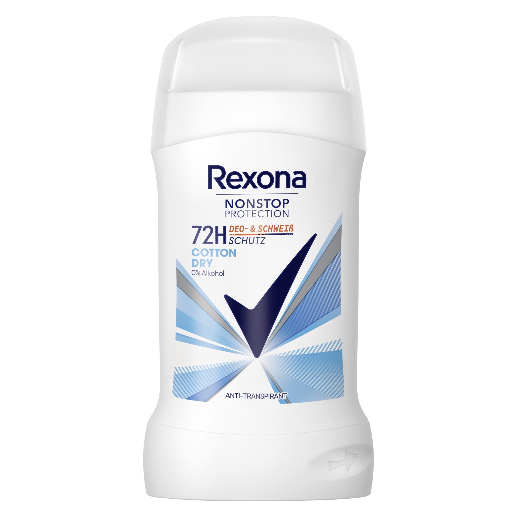 Rexona Nonstop Protection Deo Stick Cotton Dry Anti Transpirant mit 72 Stunden Schutz vor Schweiß und Körpergeruch 50 ml Cotton Dry 50 ml (1er Pack) Angebot bei HelloDeals