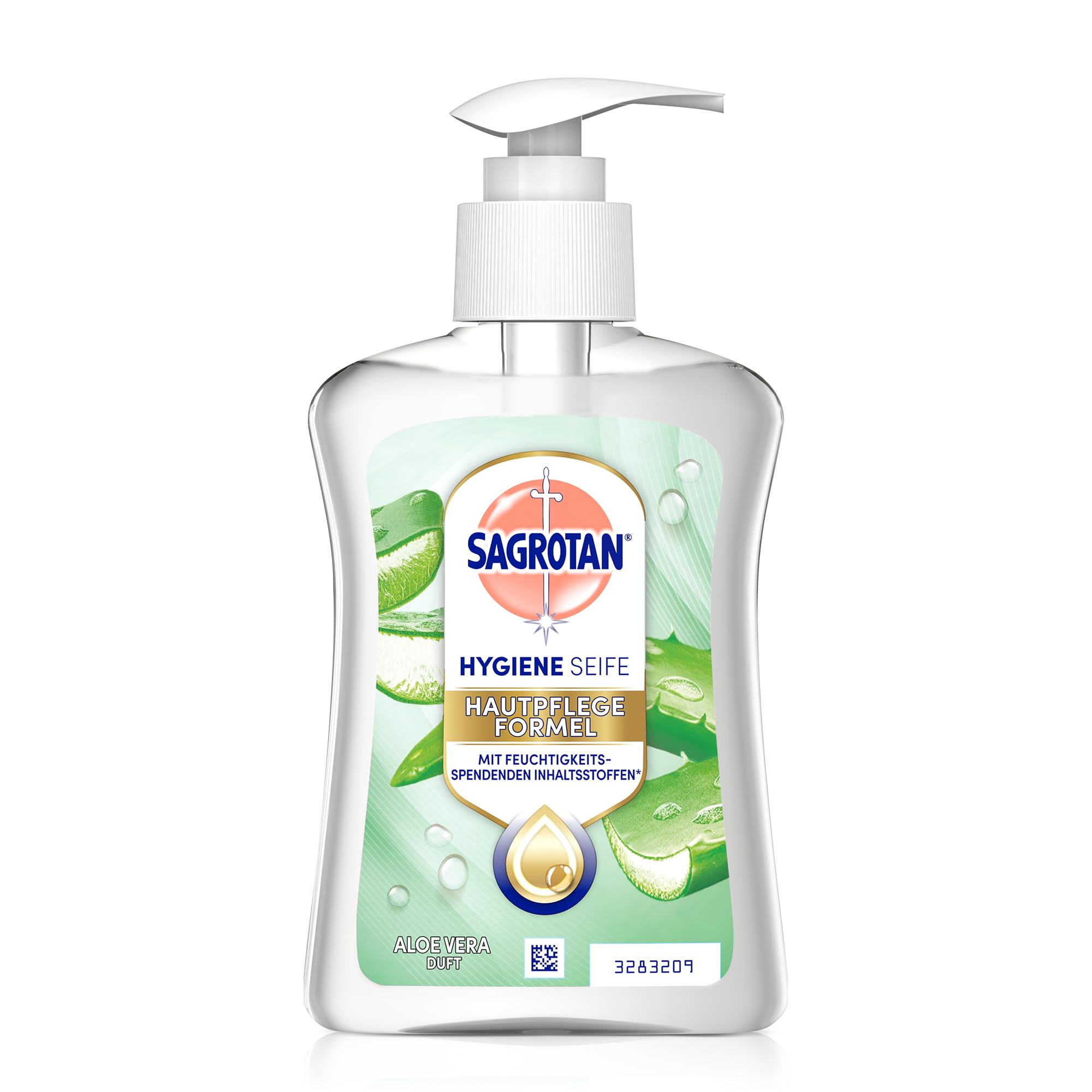 Sagrotan Handseife Aloe Vera – Feuchtigkeitsspendend und stark gegen Bakterien – 1 x 250 ml Handseife Aloe Vera 250 ml (1er Pack) Angebot bei HelloDeals