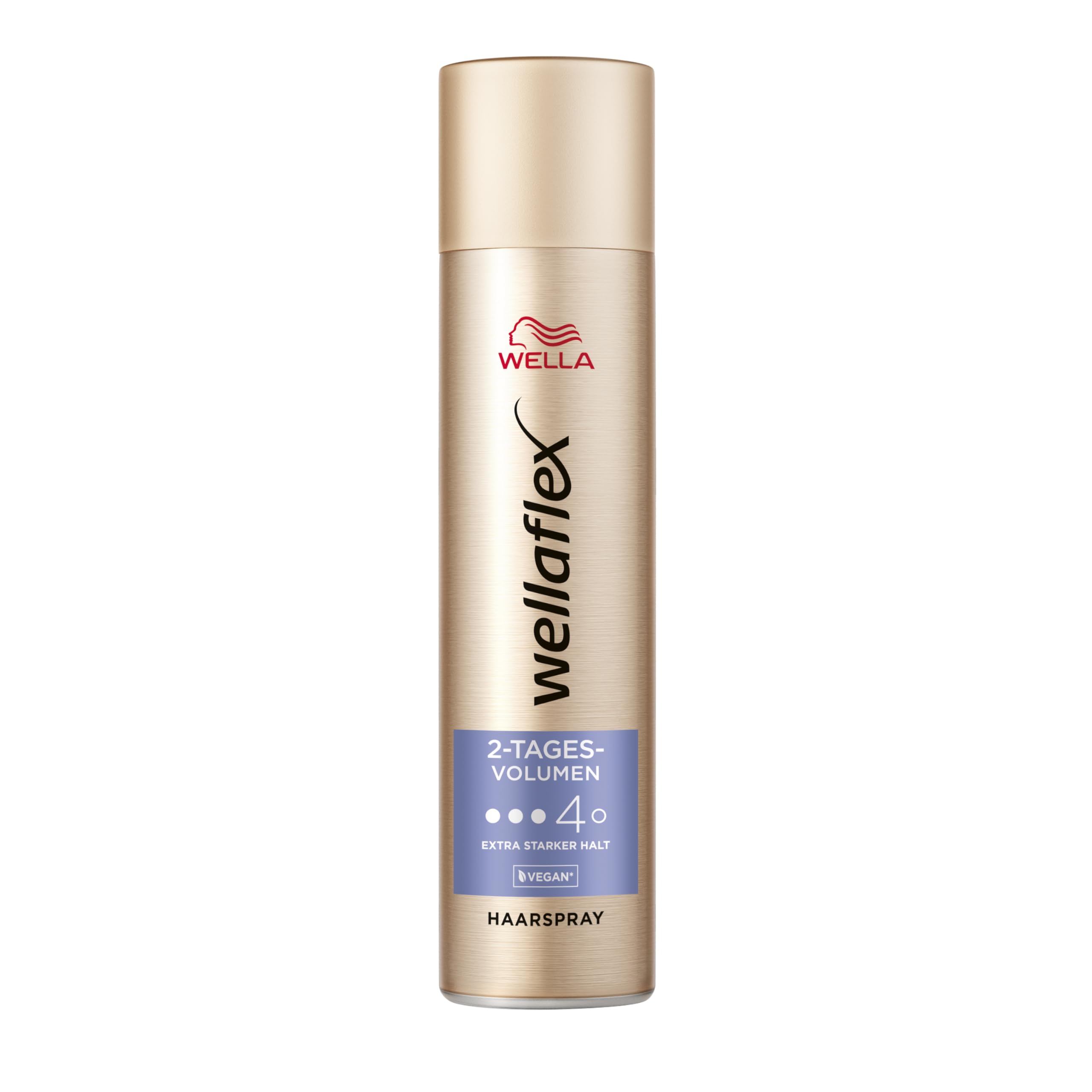 Wellaflex 2-Tages-Volumen Haarspray für Frauen | Bis zu 2 Tage flexibler Halt | Für lang anhaltendes Styling | Sanft zur Kopfhaut, dermatologisch getestet | Vegane Formel | Haltegrad 4 | 75ml Unparfümiert 75 ml (1er Pack) Angebot bei HelloDeals