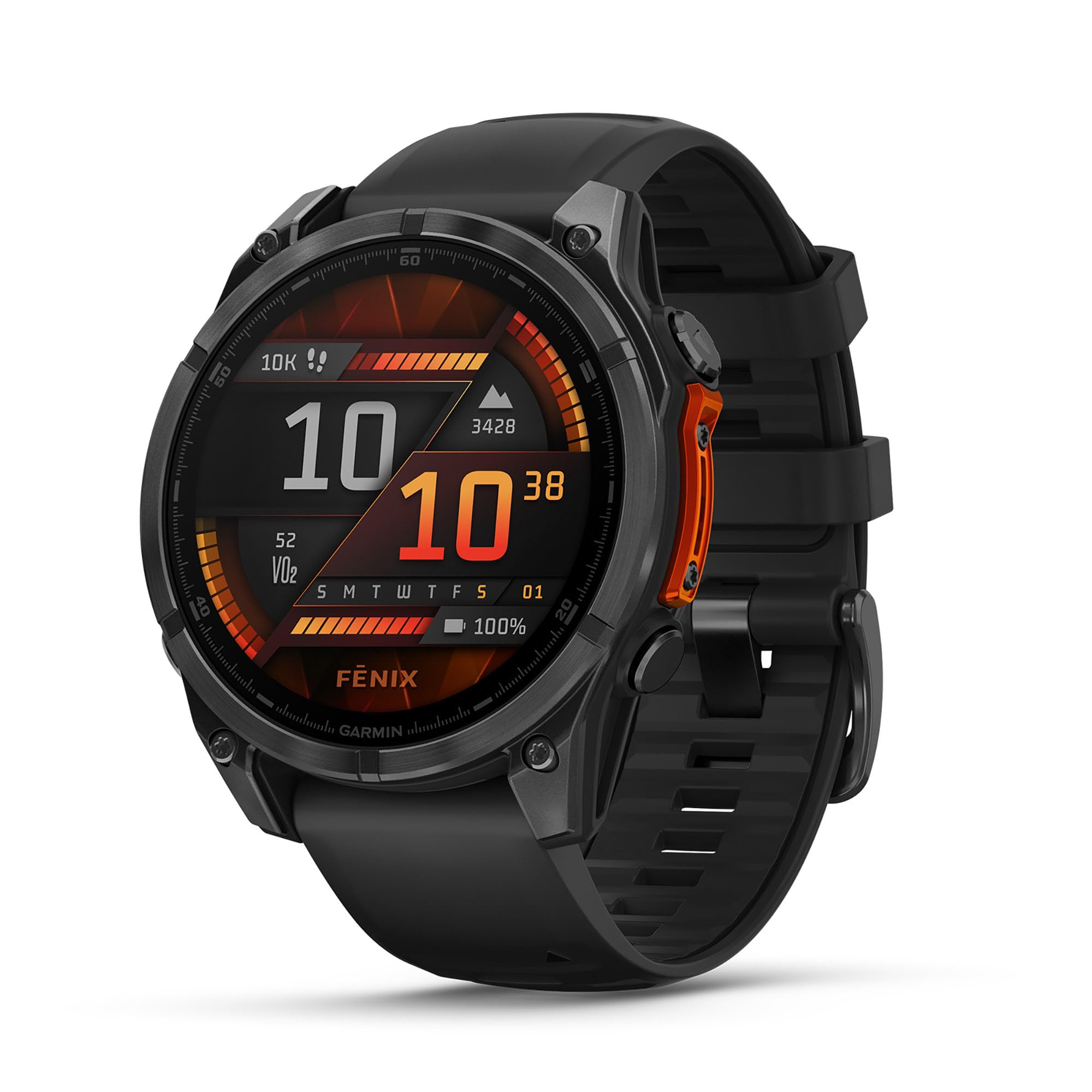 Garmin fēnix 8 47mm – Multisport-Smartwatch, 1,4" AMOLED Touch-/Tastendisplay, bis zu 16 Tage Akkulaufzeit, 80+ Sport-/Outdoor-Apps, TOPO-Karten, EKG, Telefonie, Musik, Taschenlampe fenix 8 47mm Schwarz/ Schiefergrau Angebot bei HelloDeals