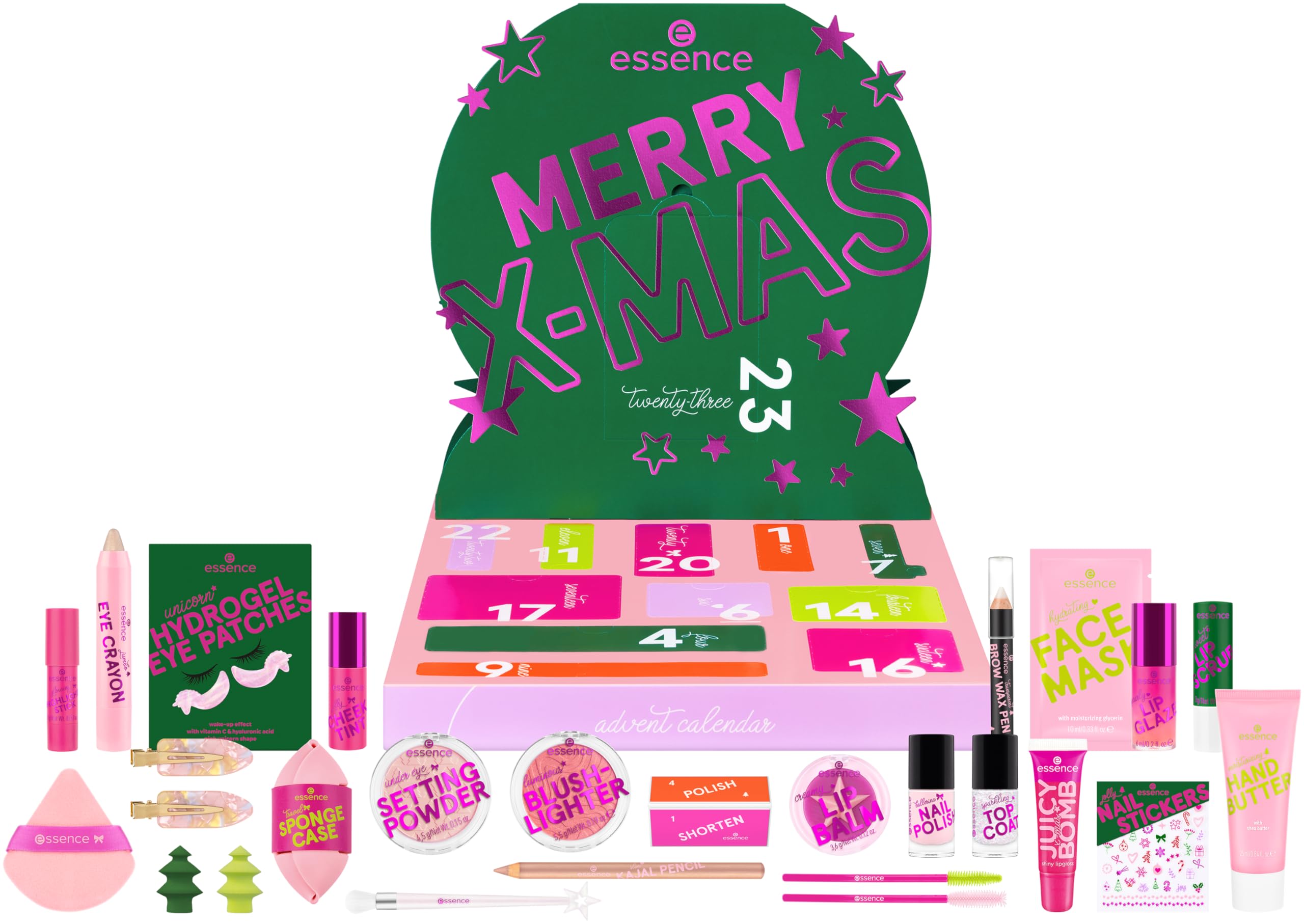 essence Adventskalender little X-MAS WONDER – Beauty Geschenk für Frauen & Mädchen, Make-up Advent Calendar 2025, vegan, ohne Parabene, 1er Pack Angebot bei HelloDeals