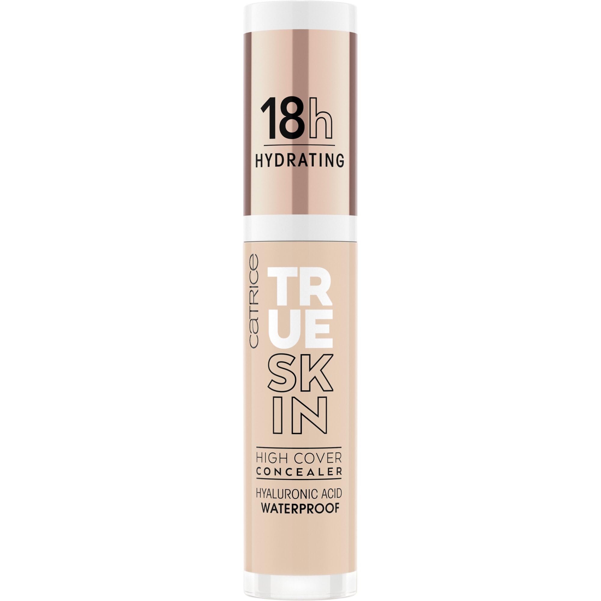 Catrice True Skin High Cover Concealer, Nr. 010, Nude, Anti-Pickel, feuchtigkeitsspendend, natürlich, für trockene Haut, vegan, ölfrei, wasserfest, ohne Alkohol, 1er Pack (4.5ml) 010 Cool Cashmere 4.5 ml (1er Pack) Angebot bei HelloDeals