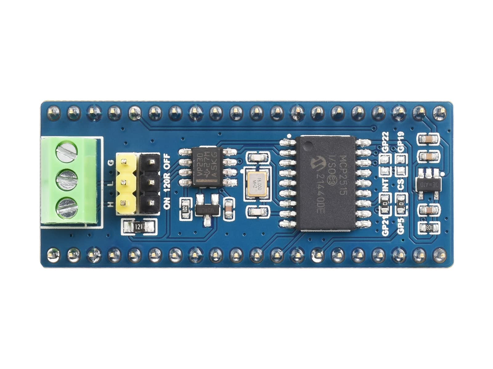 Waveshare CAN Bus Module (B) Compatibel with Raspberry Pi Pico, Enabling Long Range Communication Through SPI Angebot bei HelloDeals