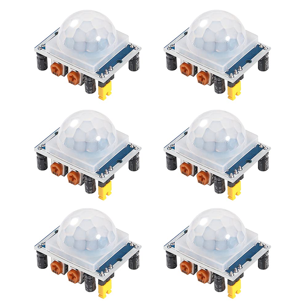 Dealikee 6pcs PIR Infrared Sensor IR Human Body Motion Module. Blue Angebot bei HelloDeals