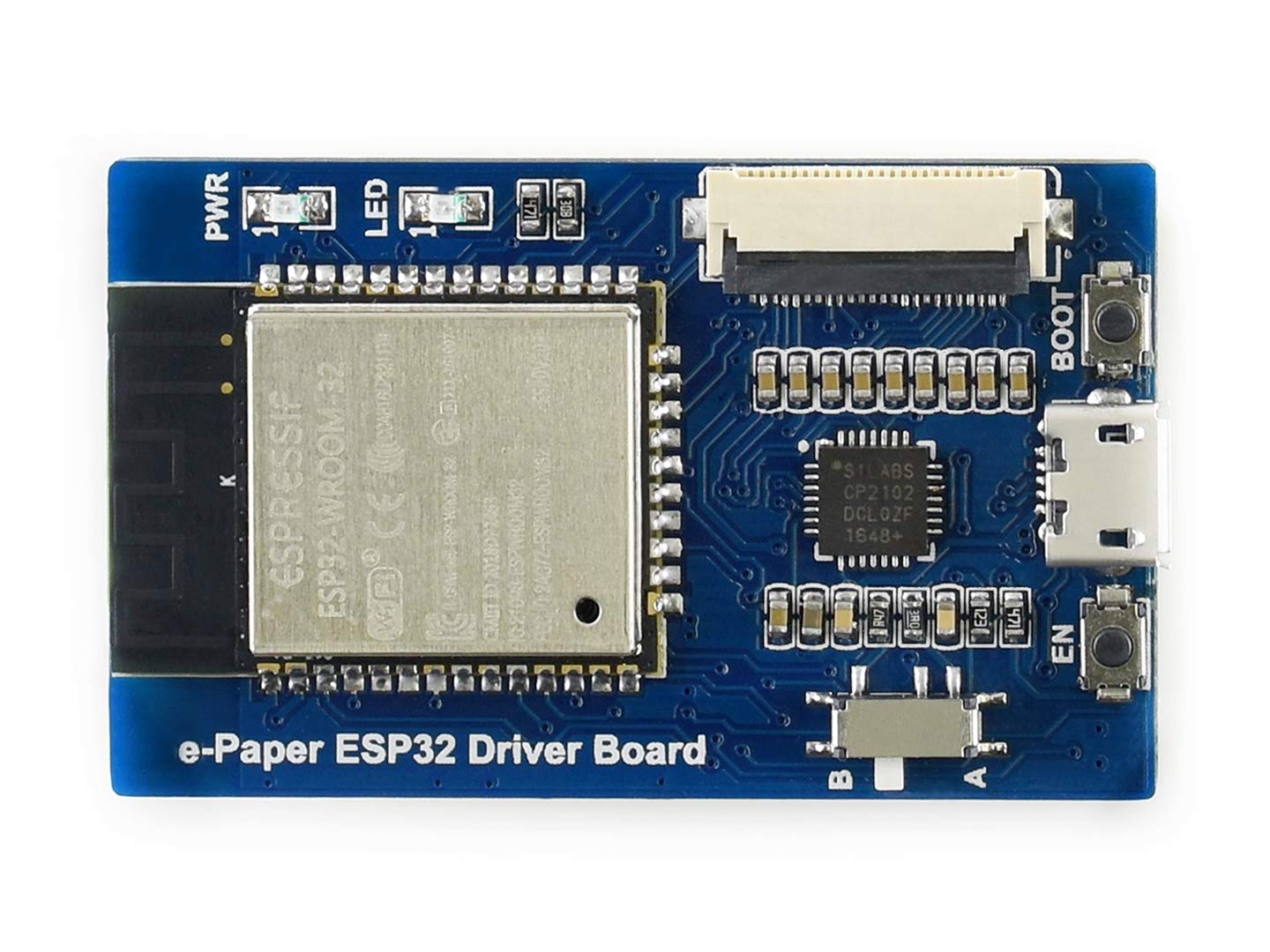 Waveshare Universal e-Paper Driver Board with WiFi SoC ESP32 Onboard Supports Various SPI e-Paper Raw Panels Angebot bei HelloDeals