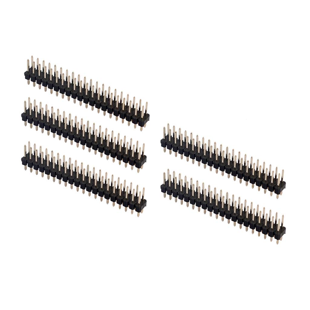 WOWOWO 5Pcs Break-Away 0,1 "2x20-Pin Strip Dual Male Header für Raspberry Pi Zero GPIO Angebot bei HelloDeals