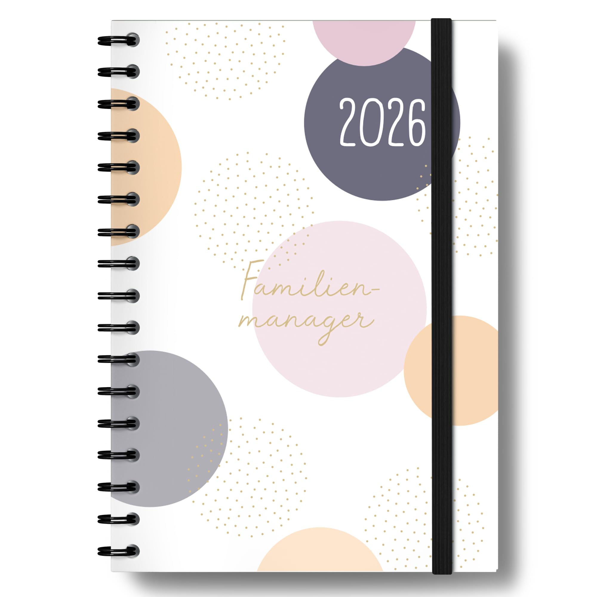 Paperlions Familienplaner 2026 Buch I 1 Woche 2 Seiten I 5 Spalten, Ringbuch I Praktischer Familienkalender mit Jahresübersichten, Schulferien uvm. 2026 Blumenwiese Angebot bei HelloDeals