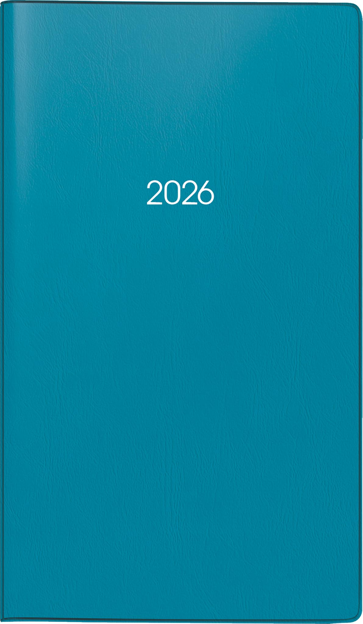 BRUNNEN Taschenkalender Mod. 753 2026 | A6, Kunststoff, petrol Angebot bei HelloDeals