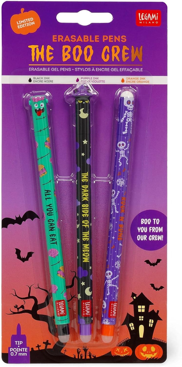 LEGAMI Halloween Edition 2025 radierbare Gelstifte 3er Set HALLOWEEN 2025 Angebot bei HelloDeals