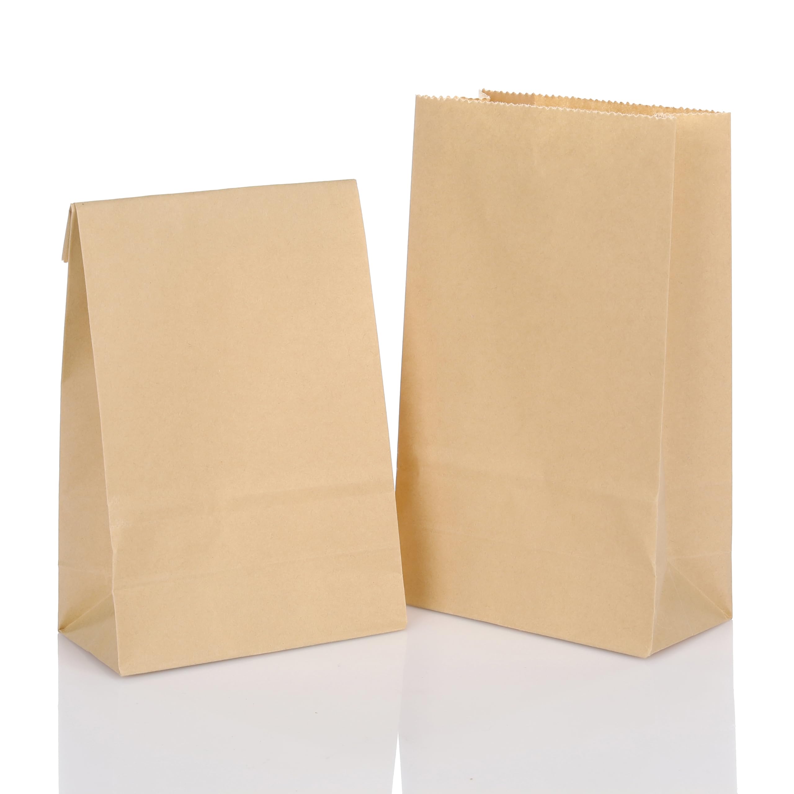 CraftWerk Kraftpapiertüten Geschenktüten klein 100 St. - Ideal als Tüte zum selber befüllen für Kindergeburtstag und DIY Adventskalender 2025 - 16 x 9 x 5 cm 1 stück (100er Pack) Angebot bei HelloDeals