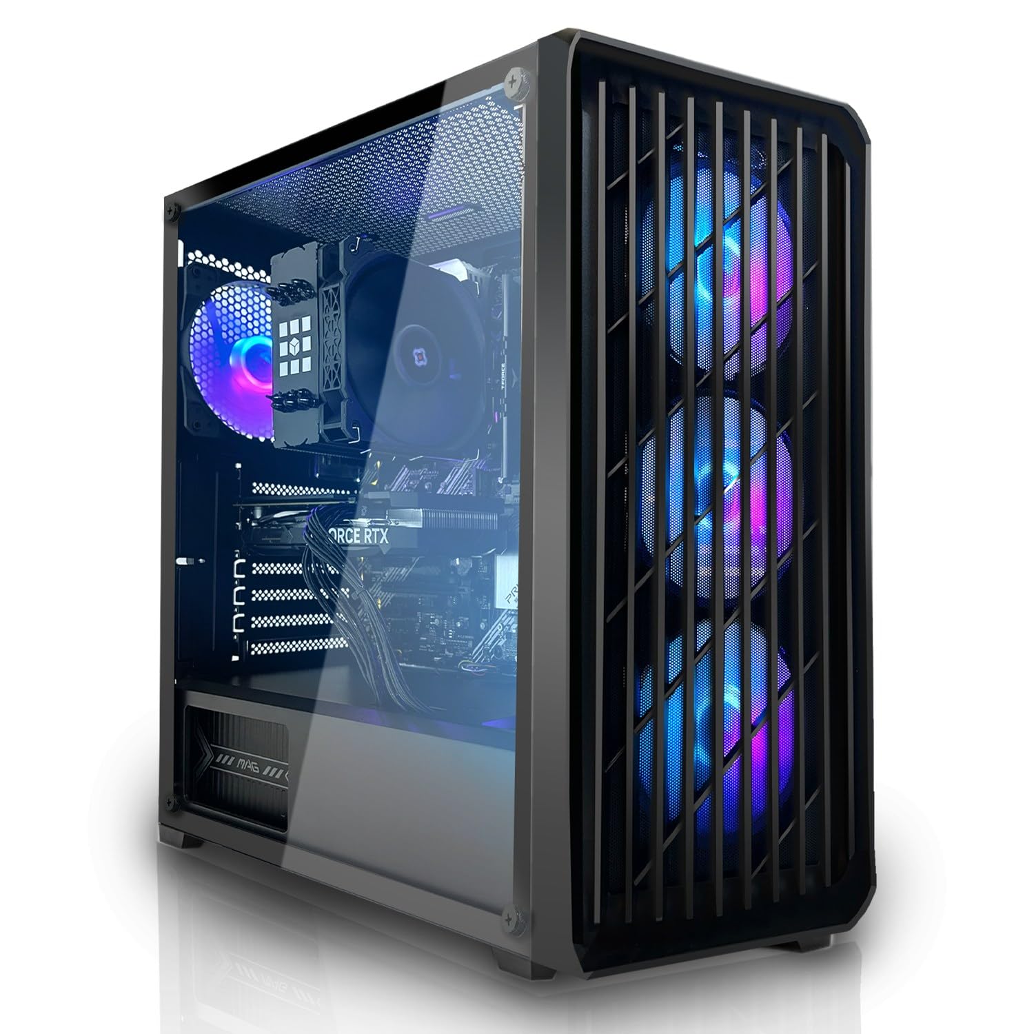SYSTEMTREFF Basic Gaming PC AMD Ryzen 5 PRO 5655G 6x4.4GHz | AMD RX Vega 7 4K HDMI DX12 | 512GB M.2 NVMe | 16GB DDR4 RAM | WLAN Desktop Computer Rechner für Gamer, Zocker Angebot bei HelloDeals