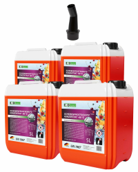 EXO Scheibenfrostschutz Konzentrat bis -60 °C (4x5 L) inkl. Auslaufhahn 45 mm | Scheiben-Enteiser Anti-Frost | Duft: Fruity Bowl 20 L Angebot bei HelloDeals