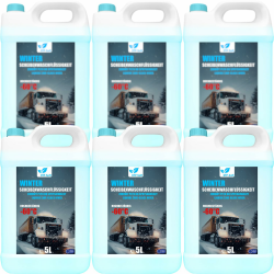 Scheibenfrostschutz Konzentrat 30 Liter -60 Grad | Frostschutz Konzentrat für die Auto Scheibenwaschanlage | Frostschutz Konzentrat 6x 5L Angebot bei HelloDeals