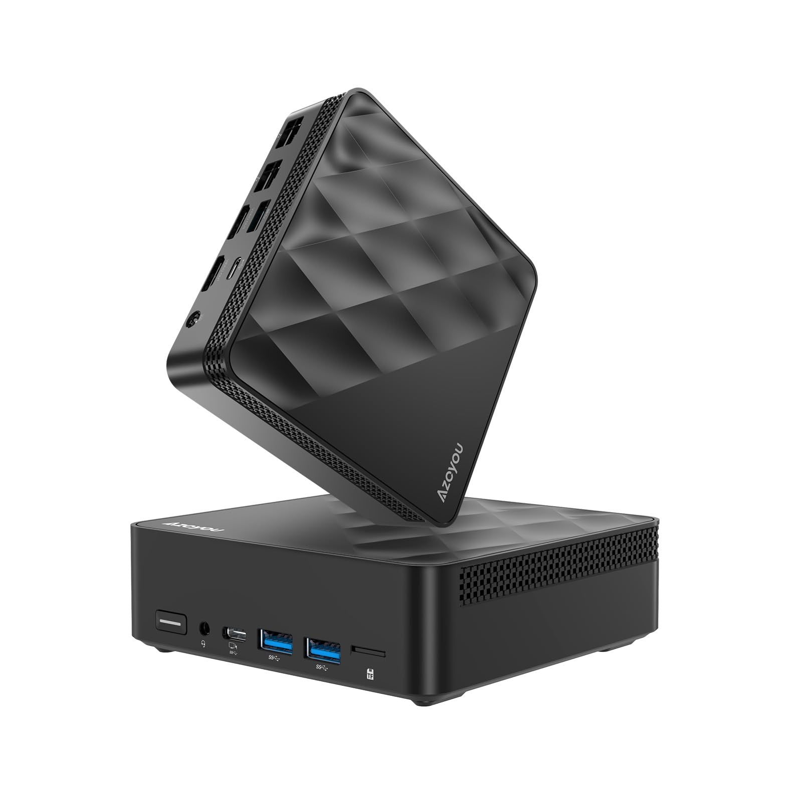 Azeyou Mini PC, Prozessor N100, 16G DDR4 1TB SSD, Mini Desktop Computerv mit W11 Pro, LAN 1000M, WiFi 6, BT5.2, 4K HDMI, Dual RJ45, USB 3.2 16GB+1TB NEW Angebot bei HelloDeals