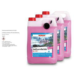 3x 5 L AntiFrost + KlarSicht bis -20°C Zirbe 01315000 Scheibenfrostschutz gebrauchsfertig Angebot bei HelloDeals