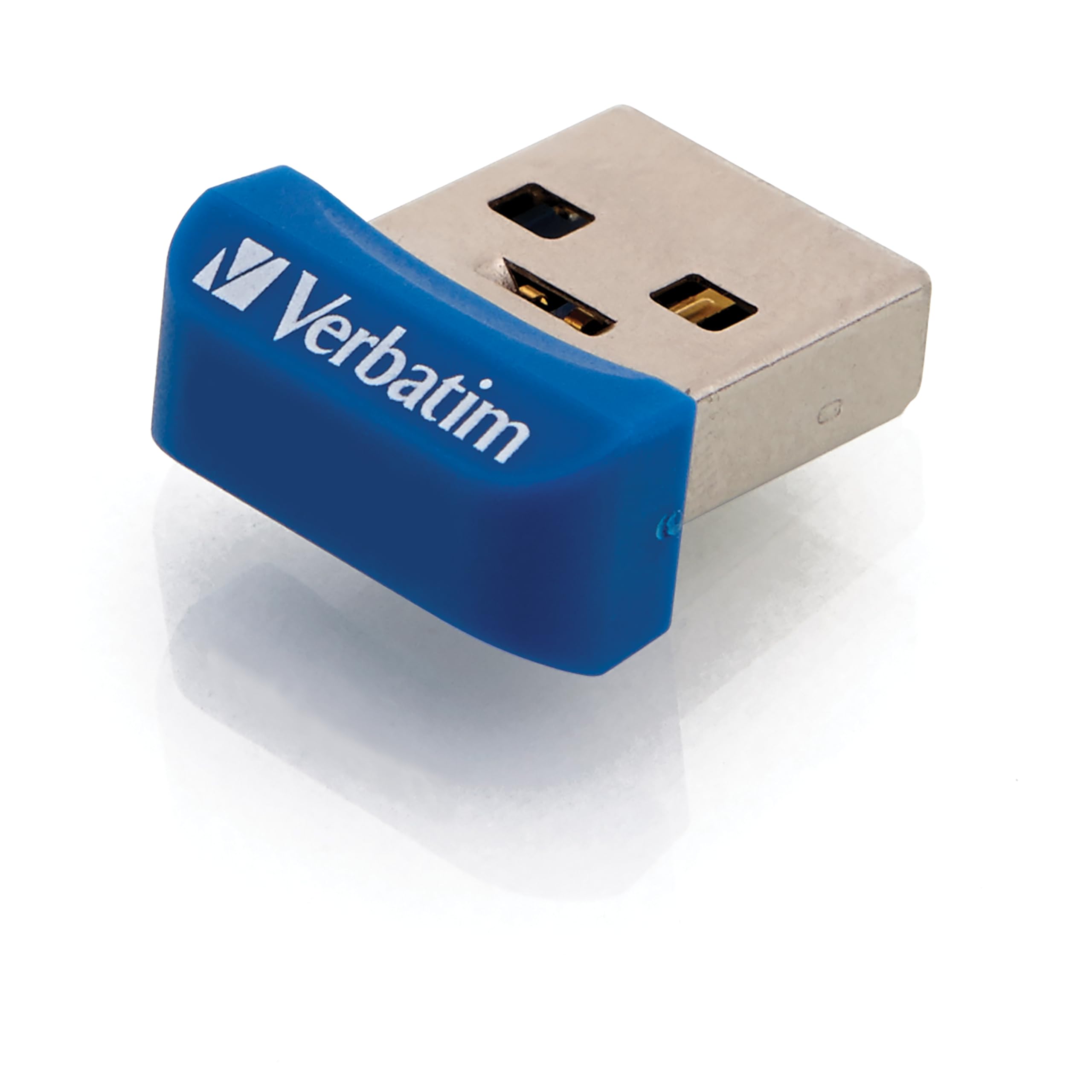Verbatim Store 'n' Stay Nano USB-Stick, USB-3.2 Gen1, 32 GB, Speicherstick mini, USB-3-Stick für Laptop Notebook Ultrabook TV Autoradio, USB Nano Stick, flacher USB-Stick, blau USB 3.2 32 GB Angebot bei HelloDeals