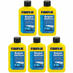 5x Rain-X Regenabweiser 200 ml Scheibenwischer Auto Scheibenreiniger Angebot bei HelloDeals