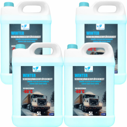Scheibenfrostschutz Konzentrat 20 Liter -60 Grad | Frostschutz Konzentrat für die Auto Scheibenwaschanlage | Frostschutz Konzentrat 4x 5L Angebot bei HelloDeals