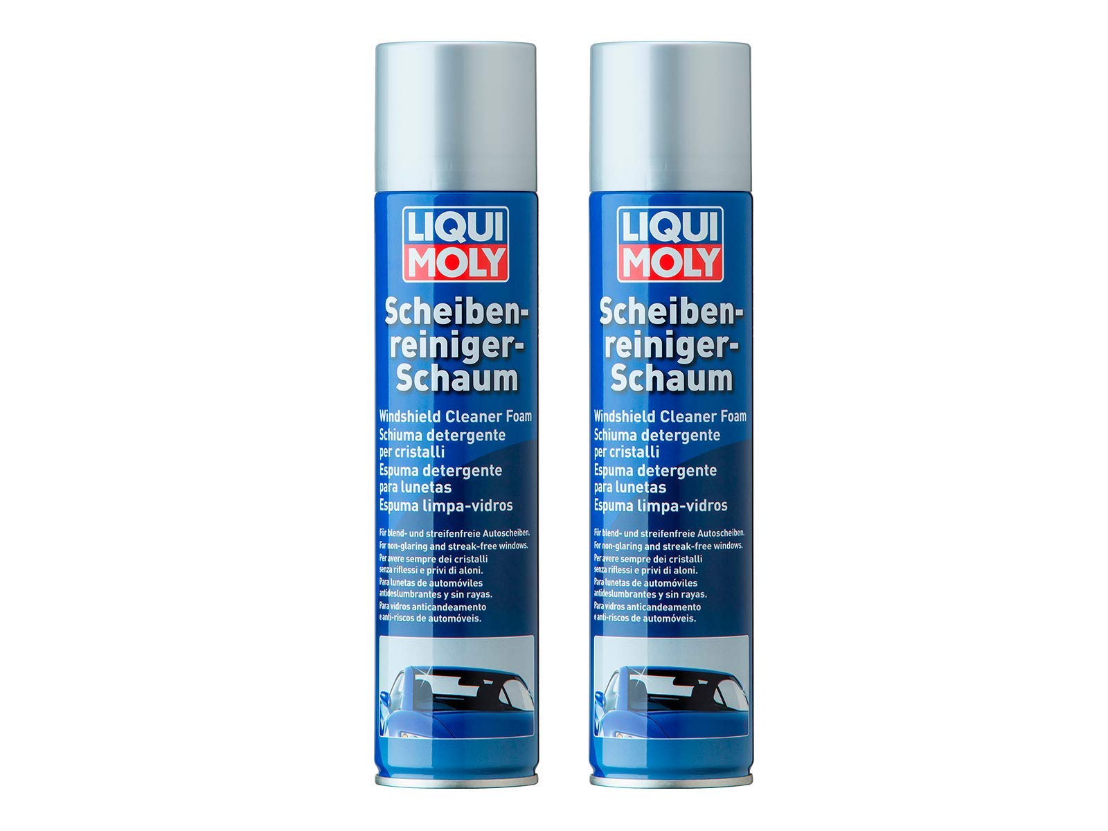 ILODA 2X Original Liqui Moly 300ml Scheibenreinigerschaum Glass Cleaner Foam 1512 Angebot bei HelloDeals