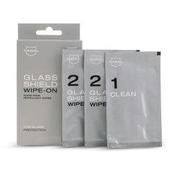 Nasiol Glasshield Wipe-On Nano Regenschutztücher für Windschutzscheiben , Scheibenversiegelung Auto , Anti Regen , Windschutzscheibe, Lotuseffekt Autoscheibe, Schmutzabweisend, Schneeabweisend Angebot bei HelloDeals