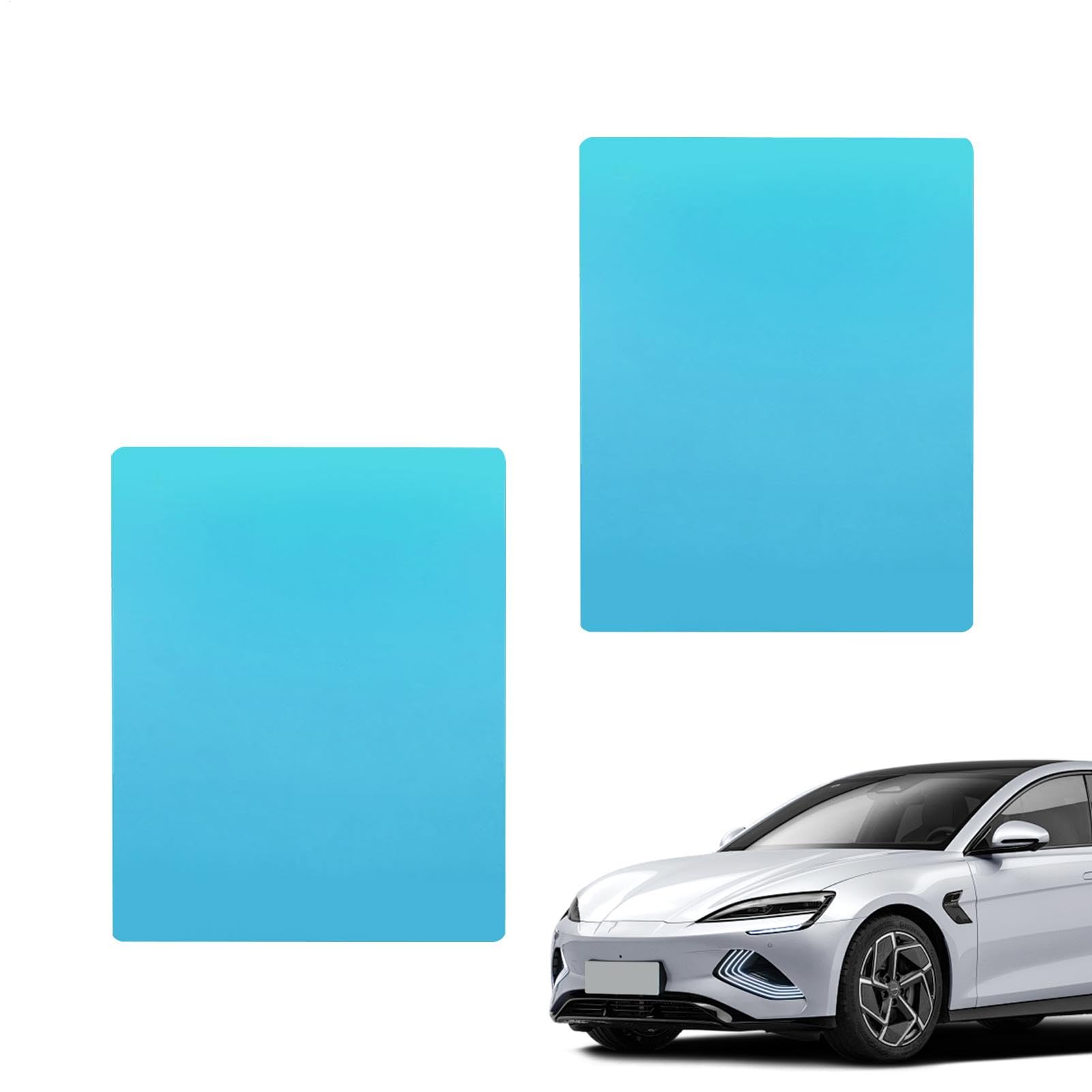 Blendschutzfolie Für Autoseitenspiegel, Anti-Regen-Aufkleber Für Autospiegel, 2PCS Rückspiegel Nano Clear Aufkleber Für Sicheres Fahren, Regenfeste, Wasserdichte Schutzfolie Für Spiegel Und Seitenfens Seitenfenster Angebot bei HelloDeals