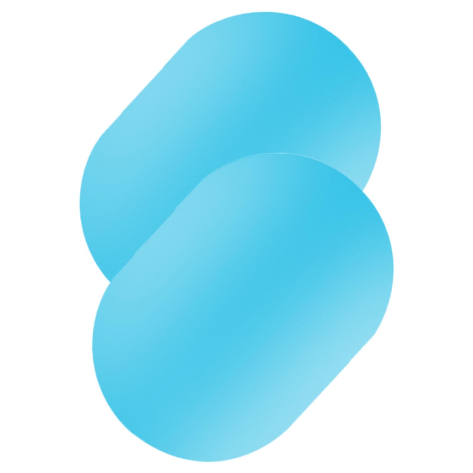 Blendschutzfolie für Autoseitenspiegel, Anti-Regen-Aufkleber für Autospiegel | Seitenspiegelfolie,Regenfeste, wasserdichte Schutzfolie für Spiegel und Seitenfenster, Spiegelfolie Elliptical rearview mirror Angebot bei HelloDeals