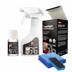 Ogas Headlight Restoration Kit, Removes Yellowing & Oxidation, Extremely Hydrophobic, Maximum Gloss & Shine for All Vehicles Angebot bei HelloDeals