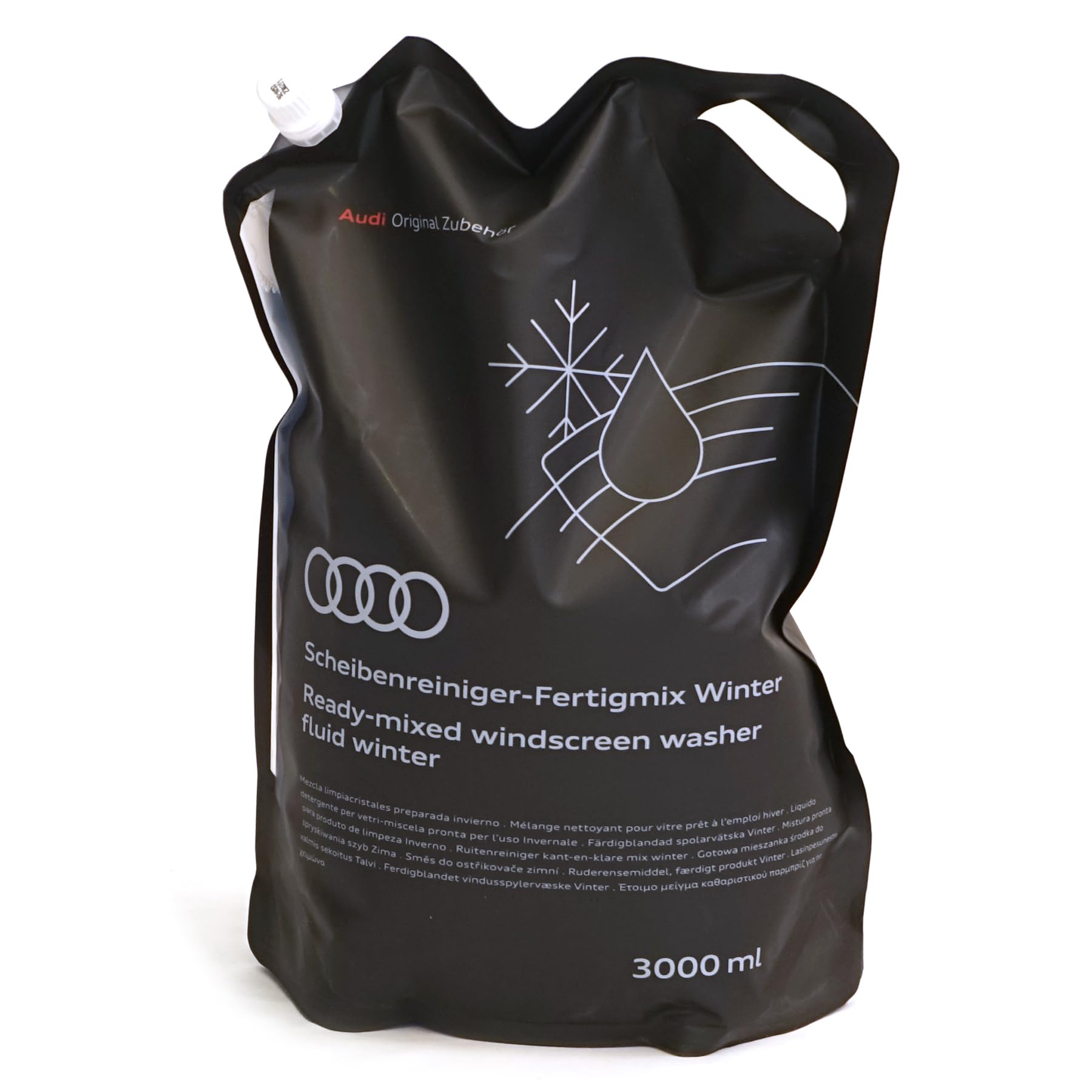 Audi 4M8096323B Scheibenreiniger Winter Fertig-Mix Wischwasser, 3 Liter, Frostschutz bis -21°C Angebot bei HelloDeals