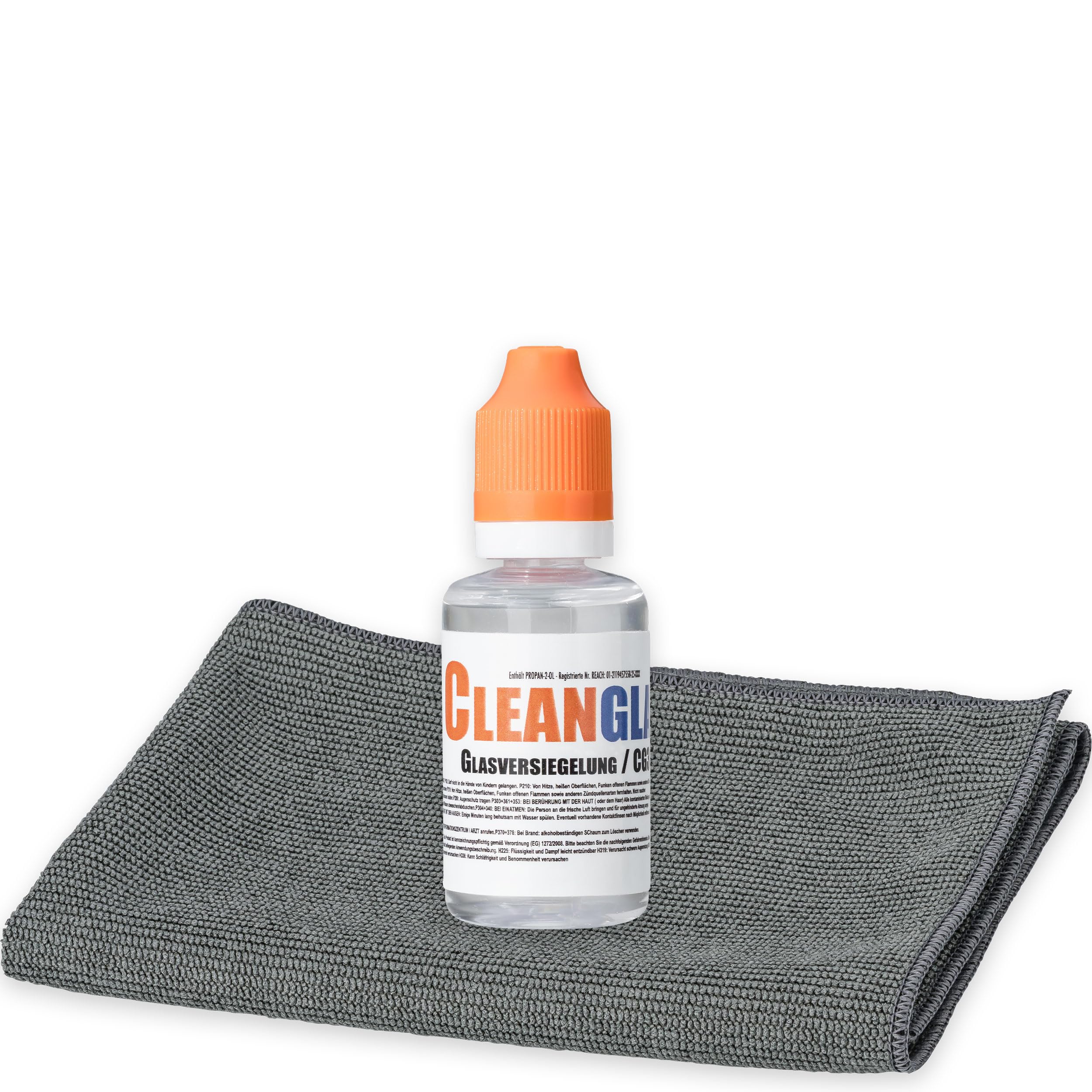 CleanglaS Scheibenversiegelung Auto mit Instant Effekt Technologie I Regenabweiser Autoscheiben durch Lotuseffekt I 30 ml bis 10 x Anwendung I Autoscheiben Versiegelung I Nano-Glasversiegelung Auto Glasbeschichtung Angebot bei HelloDeals