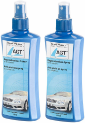 AGT Scheibenversiegelung: 2er-Set Regenabweiser-Spray für Kfz-Scheiben, Nano-Effekt, je 250 ml (Regenabweiser Auto, Fenster Auto, Windschutzscheiben Wunder) Angebot bei HelloDeals