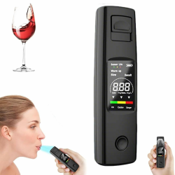 tinuvo,airlow 2.0 - präziser alkoholtester für deinen alltag,alkoholtester tinuvo,High Precision Alcohol Tester with LCD Display,Portable Alcohol Measurement,Digital Alcohol Tester High Accuracy-A Angebot bei HelloDeals