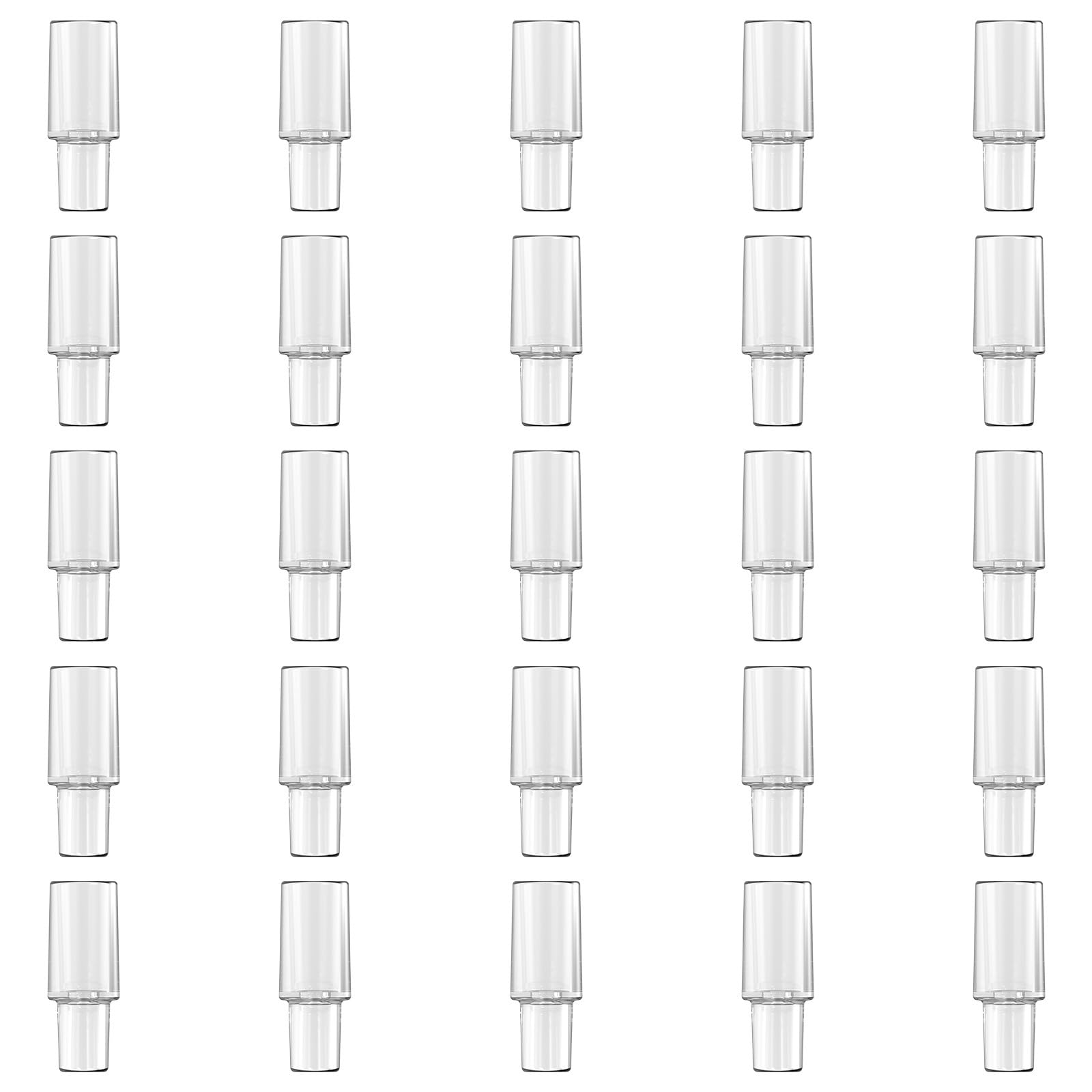 FIVAVA 25 Stück Alkoholtester-Mundstücke - Ersatzmundstücke für universelle Alkoholtester Angebot bei HelloDeals