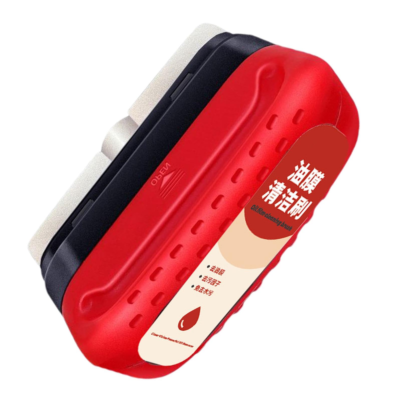 1/2Stk 120 Ml Autoglas-Ölfilm-Reiniger - Glasbürste Zur Reinigung Gegen Regen Und Beschlag Für Autos | Automotive Oil Film Cleaning Brush | Für Windschutzscheibe Verbessert Klarheit Und Sicht Ölfilmbürste aus Glas Angebot bei HelloDeals