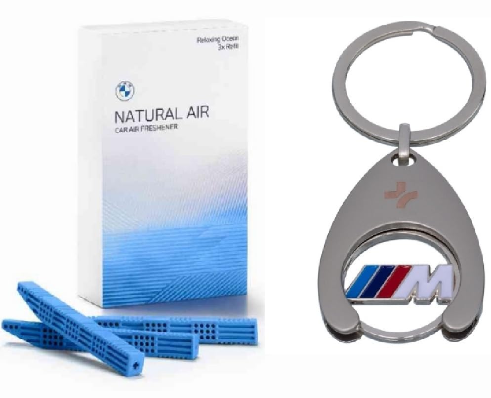 BMW Innenraumduft Nachfüllset Relaxing Ocean Natural Air Refill 3 Duftsticks + Einkaufschip Angebot bei HelloDeals