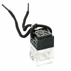 Zhuodingsen 5 StüCk Quadratische Glasflasche FüR Diffusor, Auto ParfüM Leere Flasche RüCkspiegel Ornament ParfüM AnhäNger Lufterfrischer Auto-Styling, Schwarz Angebot bei HelloDeals