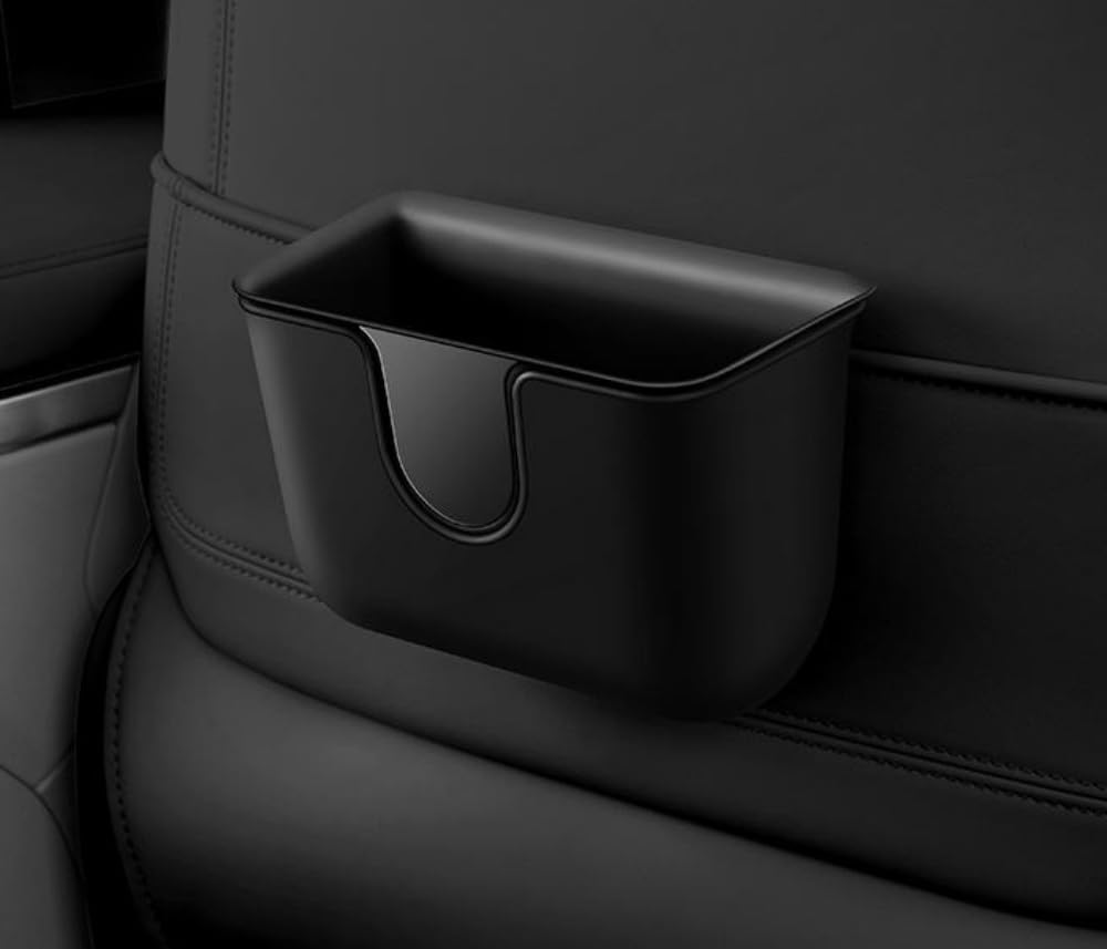 Qirc Auto-Mülleimer, wasserdicht und auslaufsicher, Auto-Mülleimer, neues Schicht-Design, hängender Mülleimer für die Rückseite des Autos, tragbarer Fahrzeug-Mülleimer, ideal für SUV, LKW, Van Schwarz Angebot bei HelloDeals