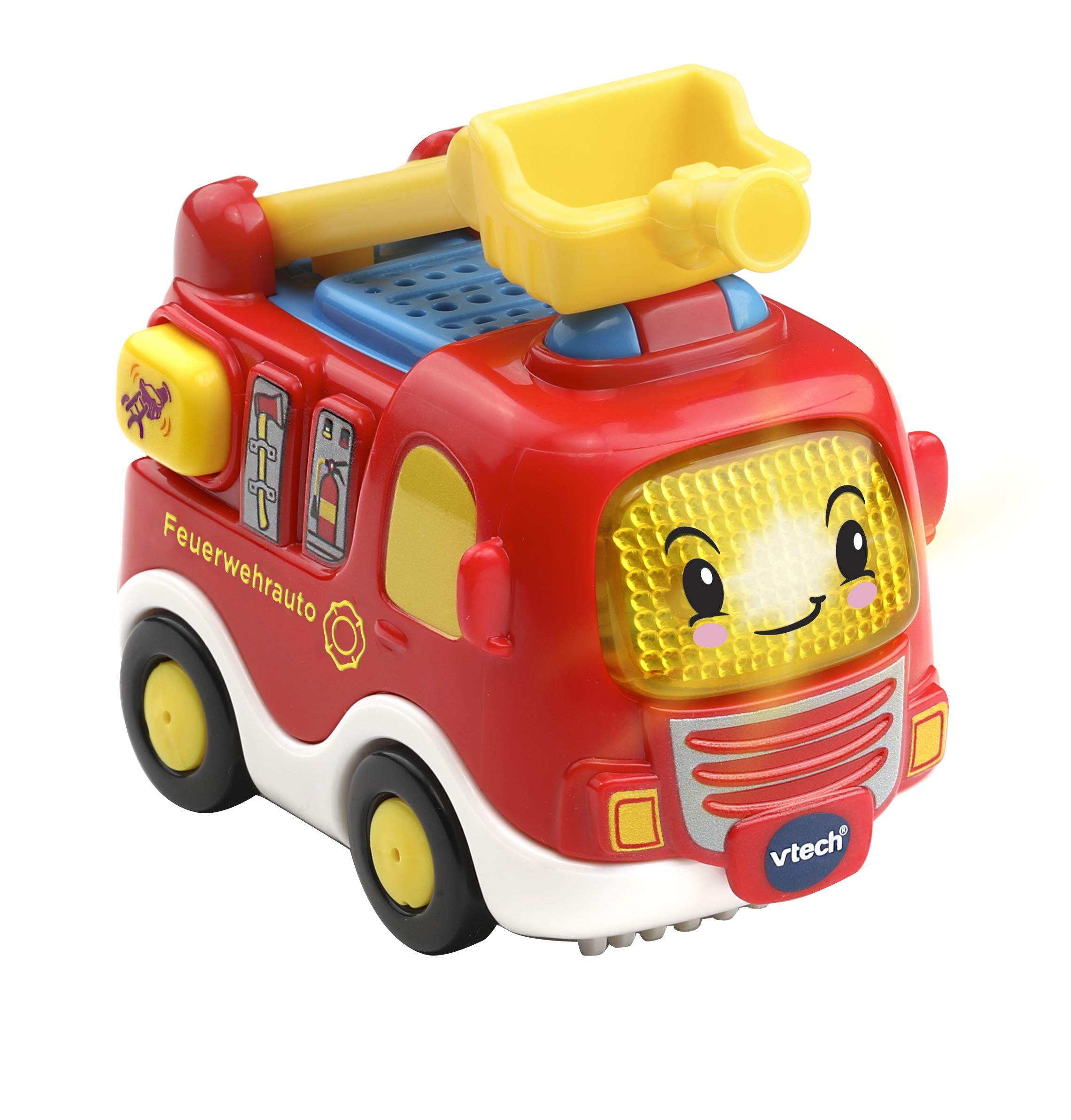 Vtech TUT TUT Baby Flitzer - Feuerwehrauto – Spielzeugauto mit Musik, aufleuchtender Taste, spannenden Sätzen und Geräuschen – Für Kinder von 1-5 Jahren Modern Angebot bei HelloDeals