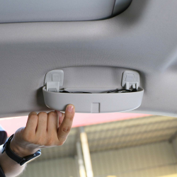 LFOTPP Auto Sonnenbrillenhalter Brillenetui Auto Innenraum für Golf 7 Tiguan, Passat B8 Atlas L, Golf 7 Zubehör Sonnenbrillen Organizer, Tiguan Auto Innenaufbewahrung (Grau) Angebot bei HelloDeals