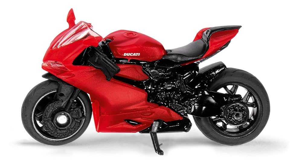 siku 1385, Ducati Panigale 1299 Motorrad, Metall/Kunststoff, Rot, Ausklappbarer Ständer Angebot bei HelloDeals